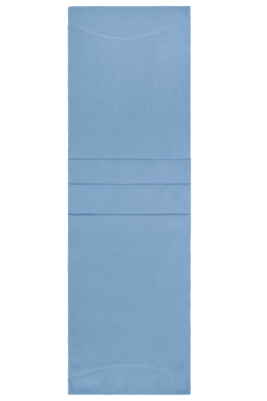Eleganter Fleece Schal mit umgenähten Enden und Ziernaht - MB7740