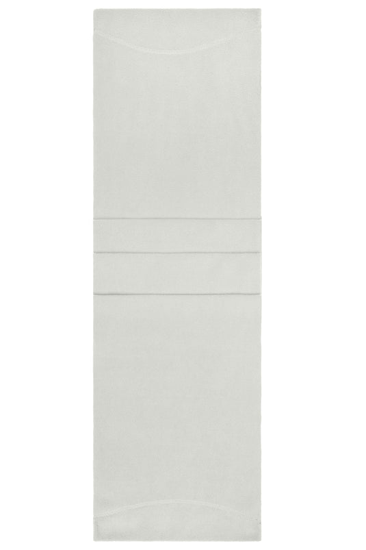 Eleganter Fleece Schal mit umgenähten Enden und Ziernaht - MB7740