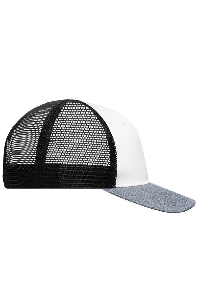 Laden Sie das Bild in Galerie -Viewer, Stylische Mesh Cap in moderner Mélange-Optik - MB6244
