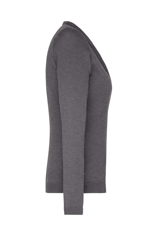 Klassische Baumwoll-Strickjacke - Damen - JN660