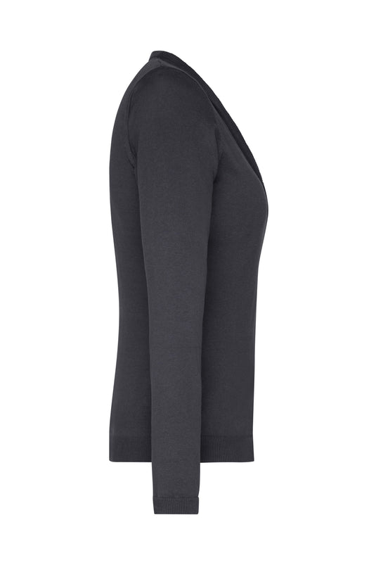 Klassische Baumwoll-Strickjacke - Damen - JN660