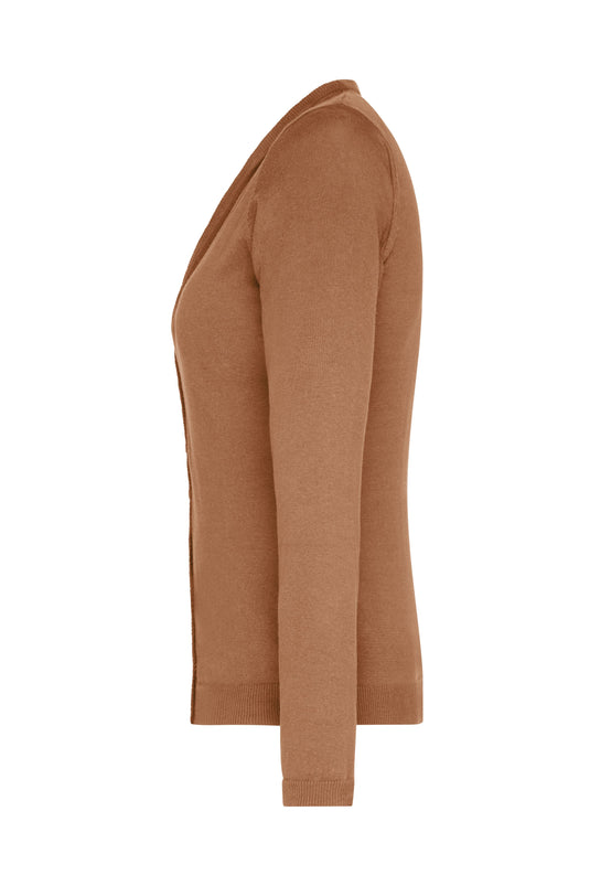 Klassische Baumwoll-Strickjacke - Damen - JN660