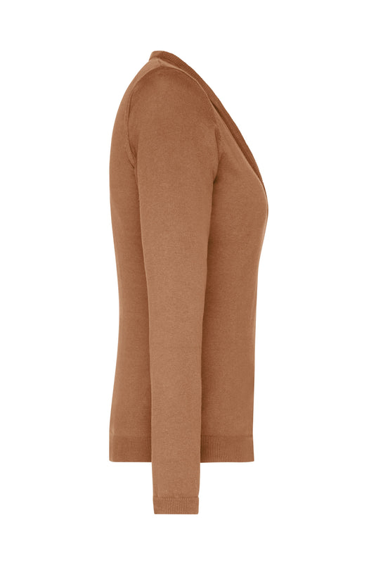 Klassische Baumwoll-Strickjacke - Damen - JN660