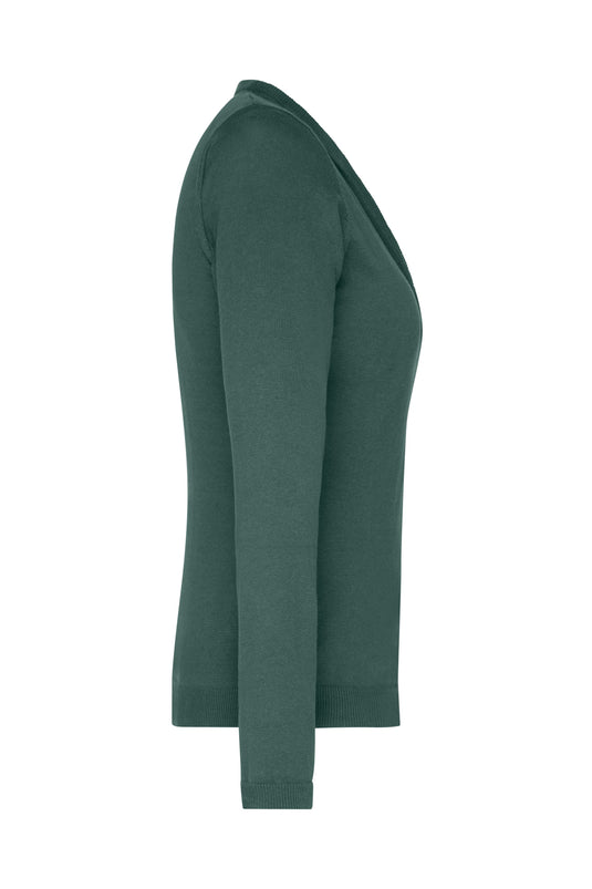Klassische Baumwoll-Strickjacke - Damen - JN660