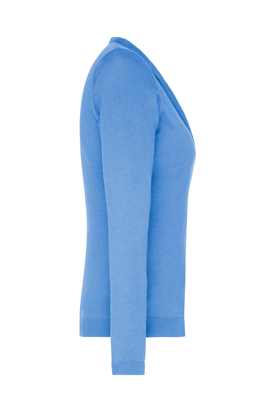 Klassische Baumwoll-Strickjacke - Damen - JN660