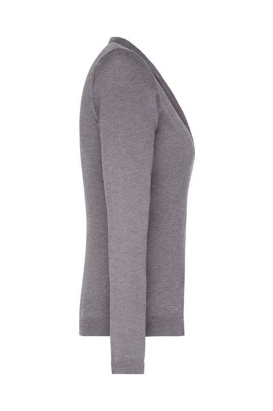 Klassische Baumwoll-Strickjacke - Damen - JN660