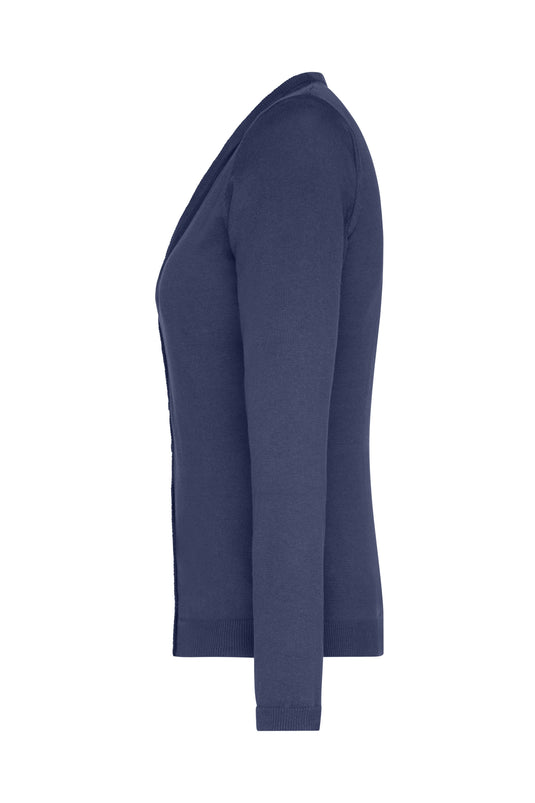 Klassische Baumwoll-Strickjacke - Damen - JN660