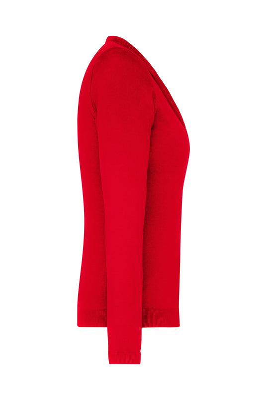 Klassische Baumwoll-Strickjacke - Damen - JN660