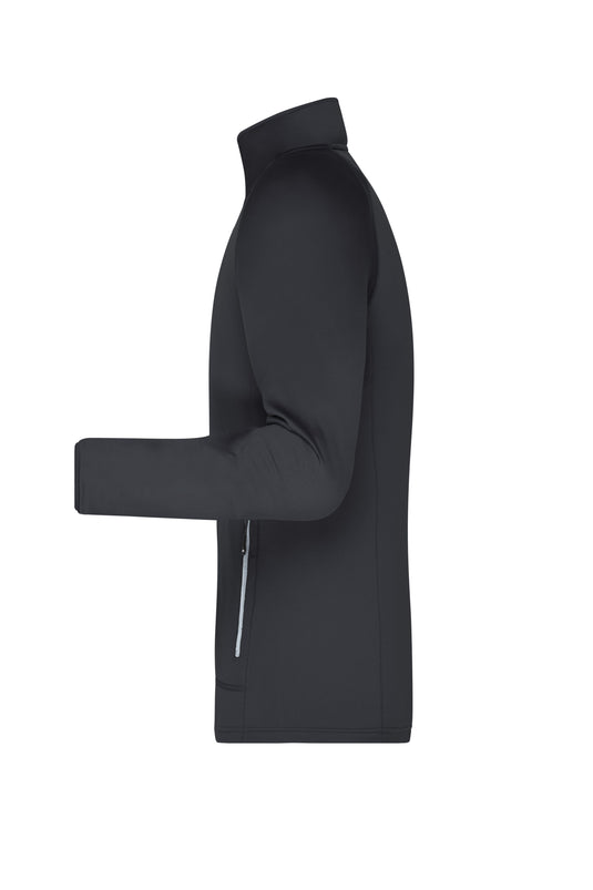 Bi-elastische, körperbetonte Jacke im sportlichen Look Herren - JN764