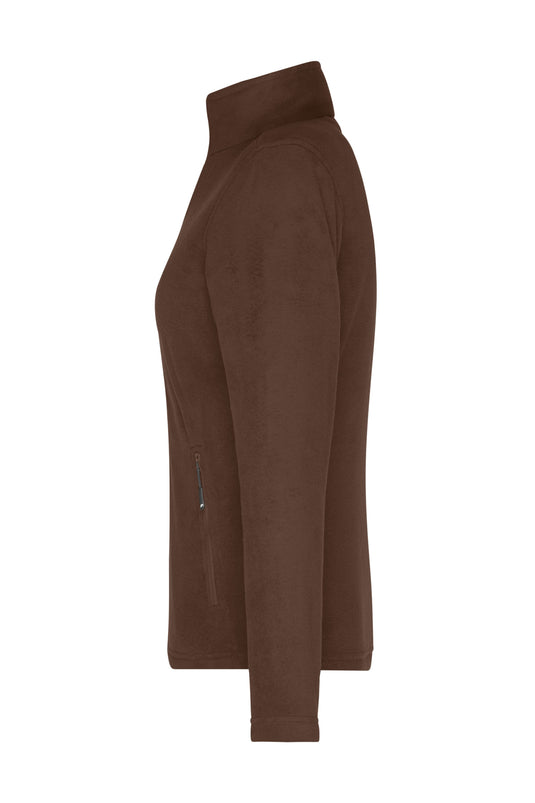 Fleece Jacke mit Stehkragen im klassischen Design Damen - JN781