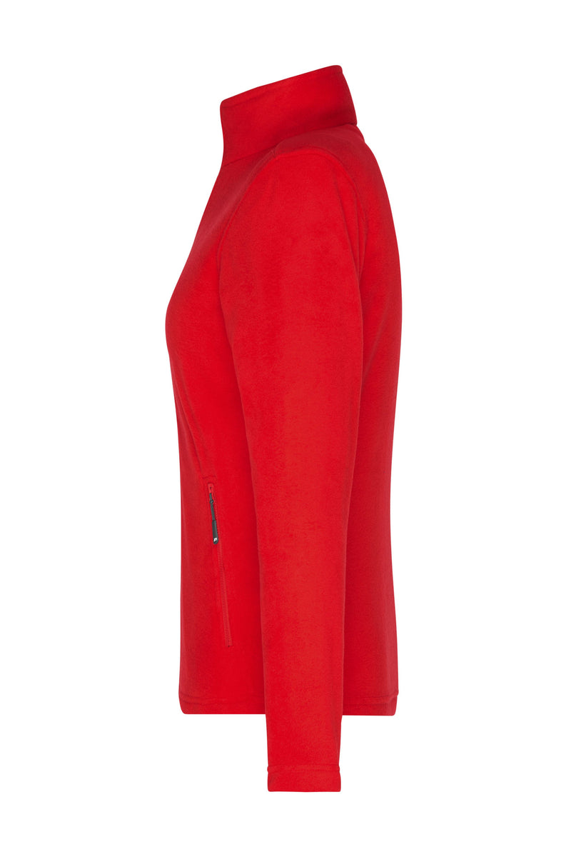 Laden Sie das Bild in Galerie -Viewer, Fleece Jacke mit Stehkragen im klassischen Design Damen - JN781
