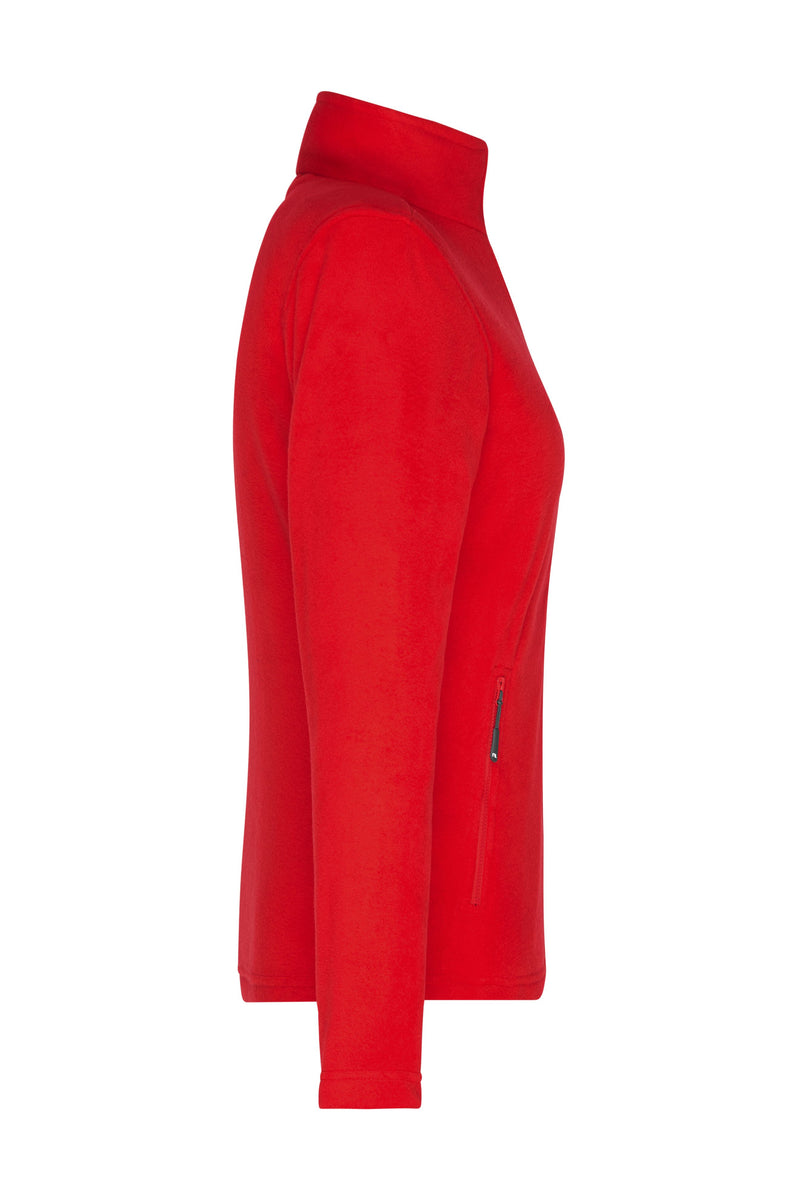 Laden Sie das Bild in Galerie -Viewer, Fleece Jacke mit Stehkragen im klassischen Design Damen - JN781

