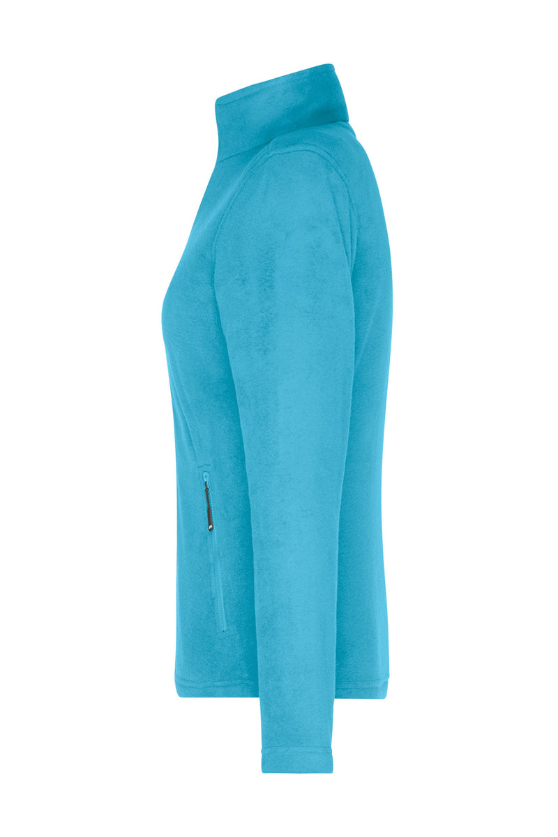 Laden Sie das Bild in Galerie -Viewer, Fleece Jacke mit Stehkragen im klassischen Design Damen - JN781
