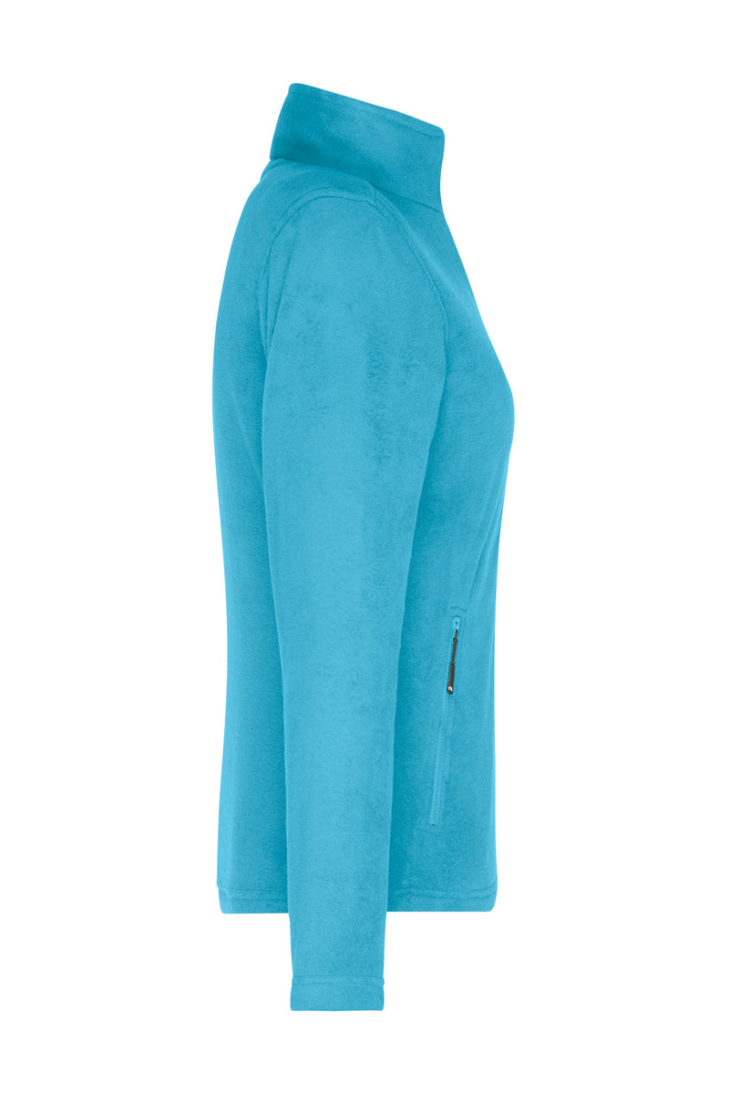 Laden Sie das Bild in Galerie -Viewer, Fleece Jacke mit Stehkragen im klassischen Design Damen - JN781
