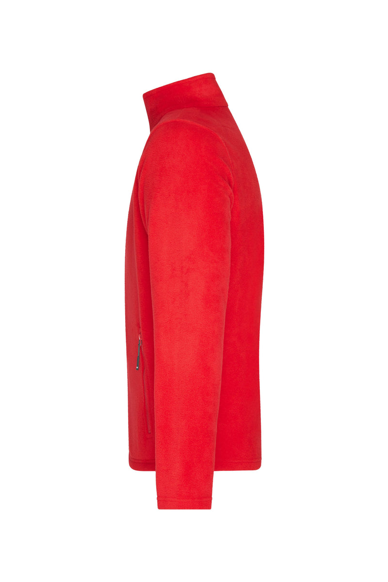 Laden Sie das Bild in Galerie -Viewer, Fleece Jacke mit Stehkragen im klassischen Design Herren - JN782
