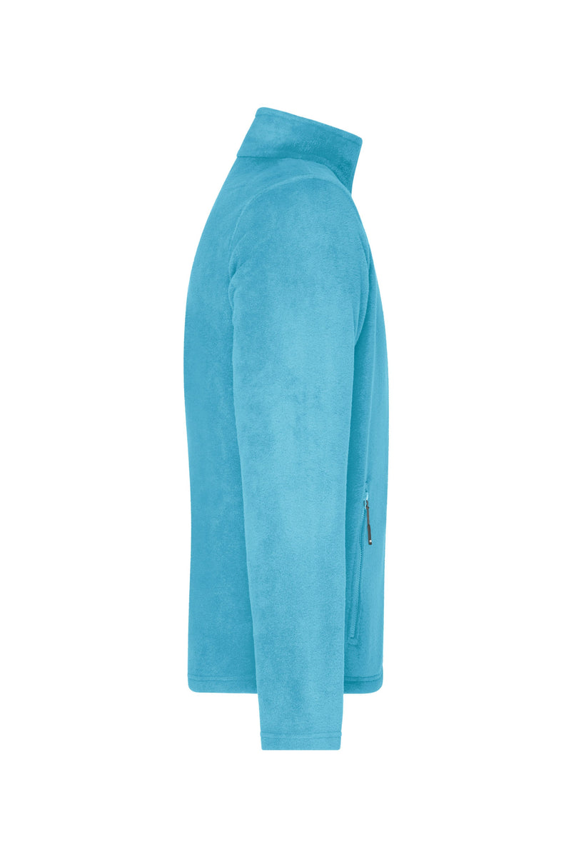 Laden Sie das Bild in Galerie -Viewer, Fleece Jacke mit Stehkragen im klassischen Design Herren - JN782
