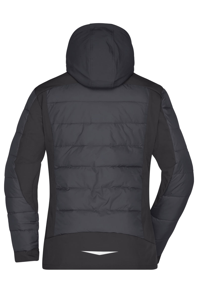 Laden Sie das Bild in Galerie -Viewer, Thermojacke in attraktivem Materialmix - JN1049
