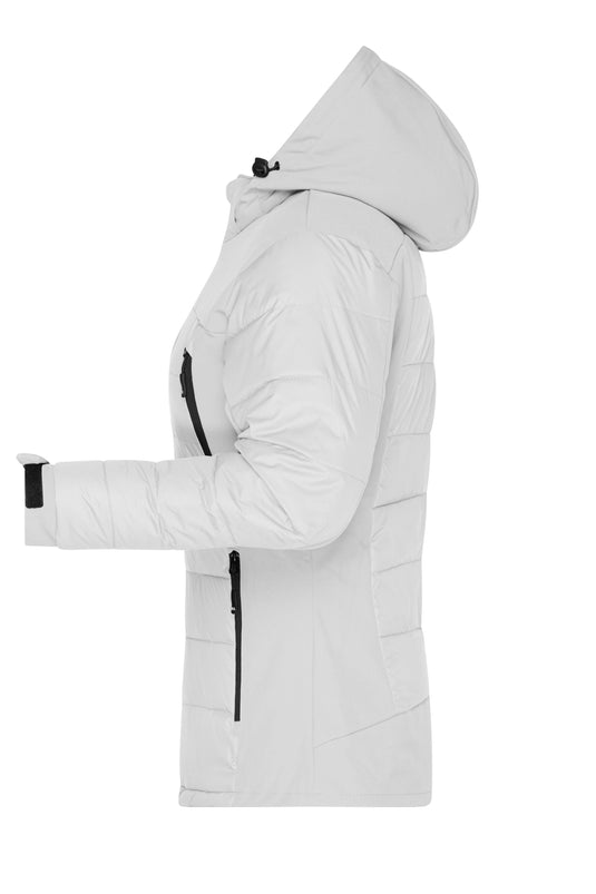 Thermojacke in attraktivem Materialmix - JN1049