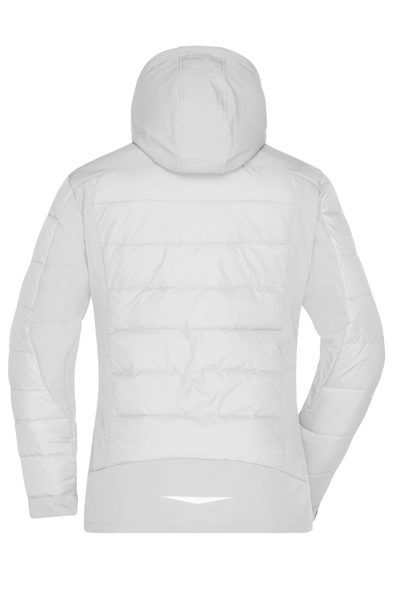 Laden Sie das Bild in Galerie -Viewer, Thermojacke in attraktivem Materialmix - JN1049
