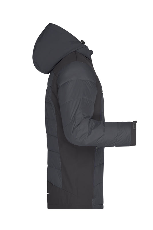 Thermojacke in attraktivem Materialmix - JN1050
