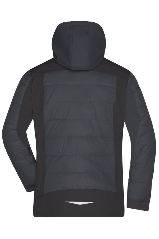 Thermojacke in attraktivem Materialmix - JN1050