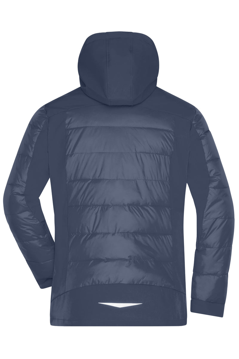 Laden Sie das Bild in Galerie -Viewer, Thermojacke in attraktivem Materialmix - JN1050

