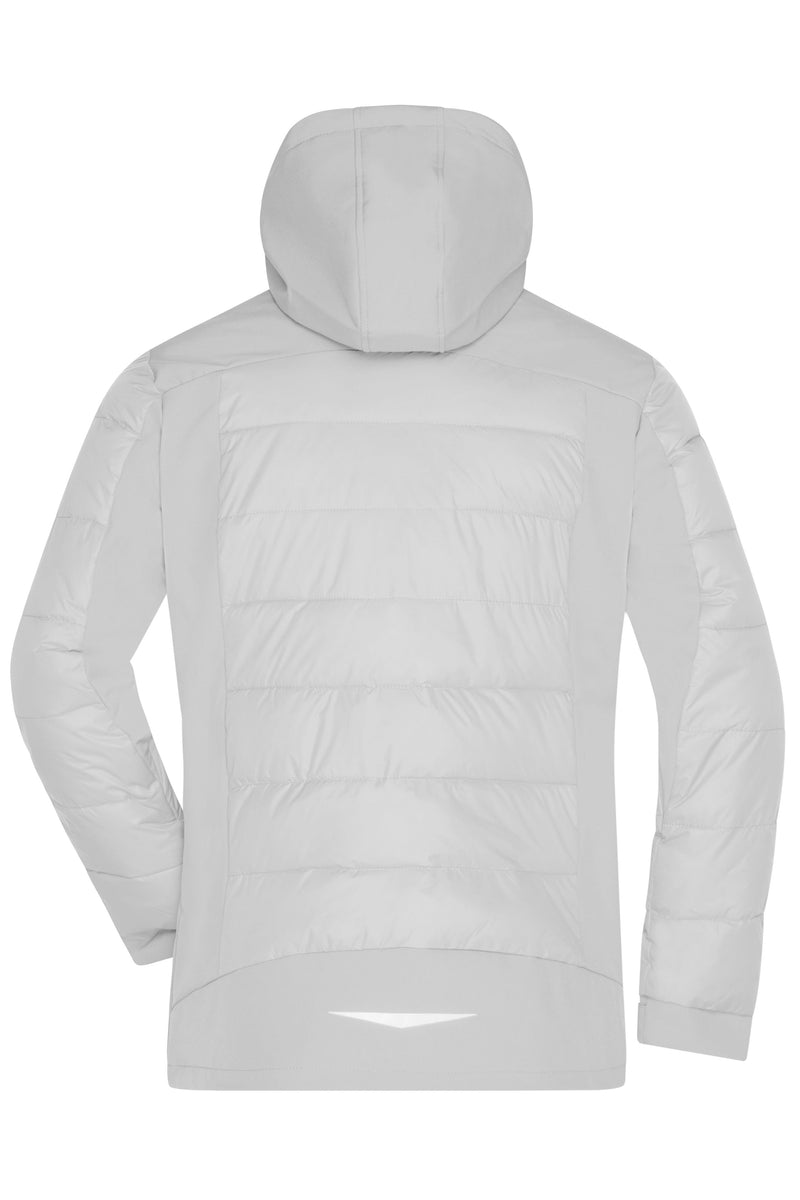 Laden Sie das Bild in Galerie -Viewer, Thermojacke in attraktivem Materialmix - JN1050
