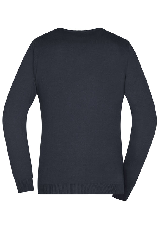 Klassischer Baumwoll-Pullover - Damen - JN658