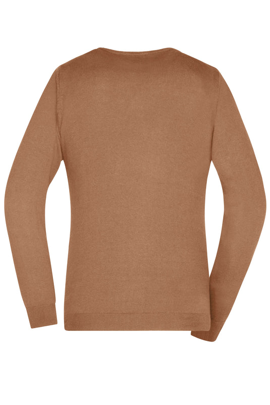Klassischer Baumwoll-Pullover - Damen - JN658