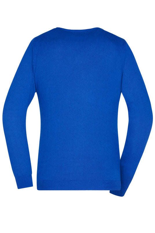 Klassischer Baumwoll-Pullover - Damen - JN658