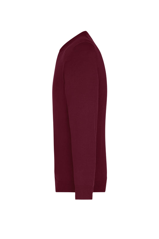 Klassischer Baumwoll-Pullover - Herren - JN659