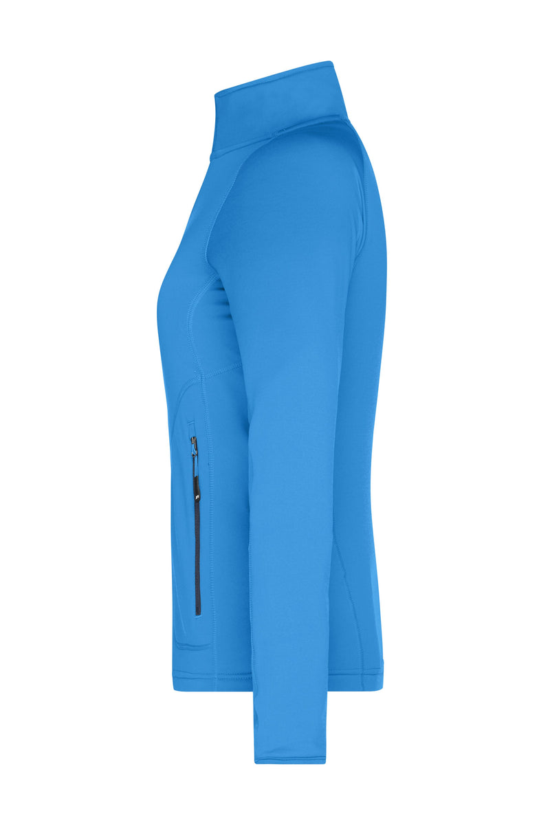 Laden Sie das Bild in Galerie -Viewer, Bi-elastische, körperbetonte Jacke im sportlichen Look Damen - JN763
