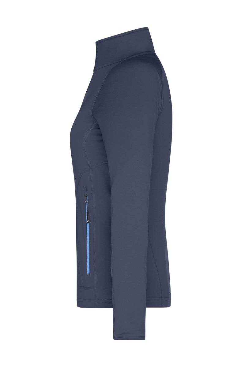 Laden Sie das Bild in Galerie -Viewer, Bi-elastische, körperbetonte Jacke im sportlichen Look Damen - JN763
