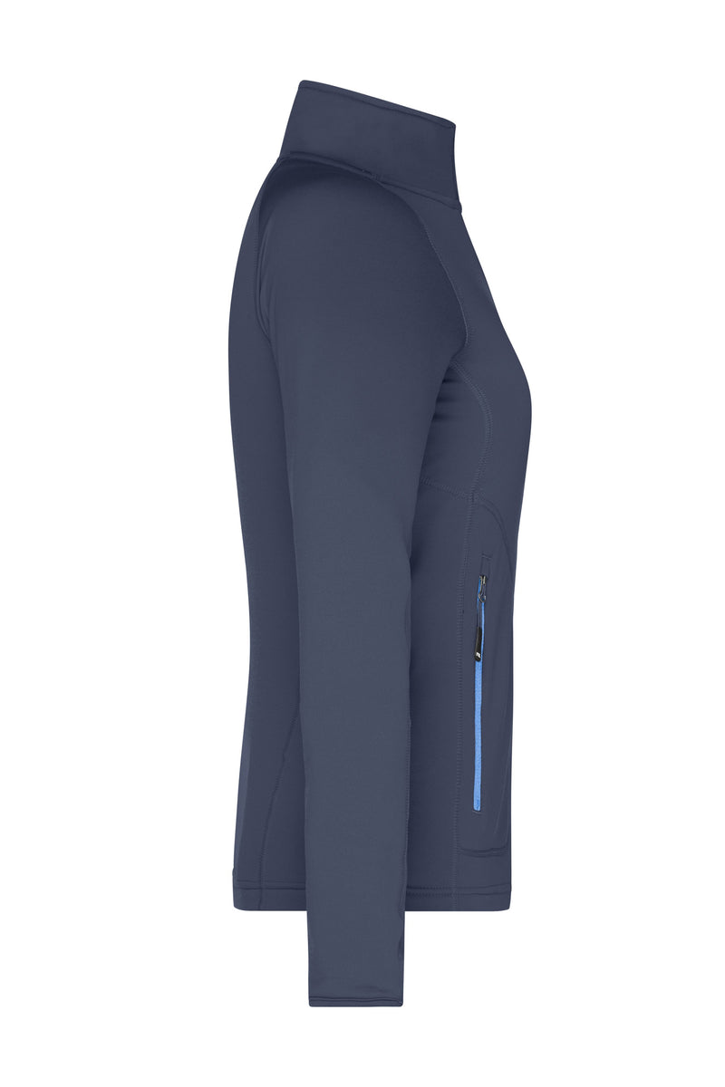 Laden Sie das Bild in Galerie -Viewer, Bi-elastische, körperbetonte Jacke im sportlichen Look Damen - JN763
