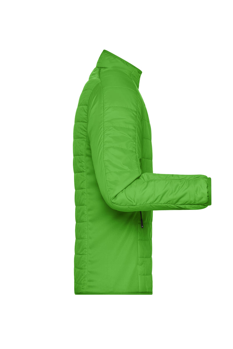Laden Sie das Bild in Galerie -Viewer, Leicht wattierte Jacke im sportlichen Materialmix - JN1116

