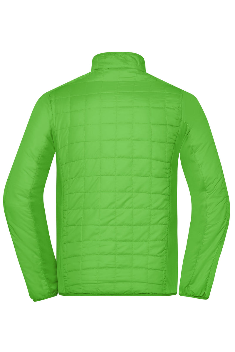 Laden Sie das Bild in Galerie -Viewer, Leicht wattierte Jacke im sportlichen Materialmix - JN1116
