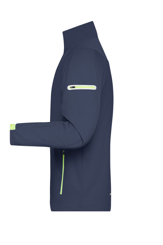 Funktionelle Softshell-Jacke für Sport, Freizeit und Promotion Herren - JN1126