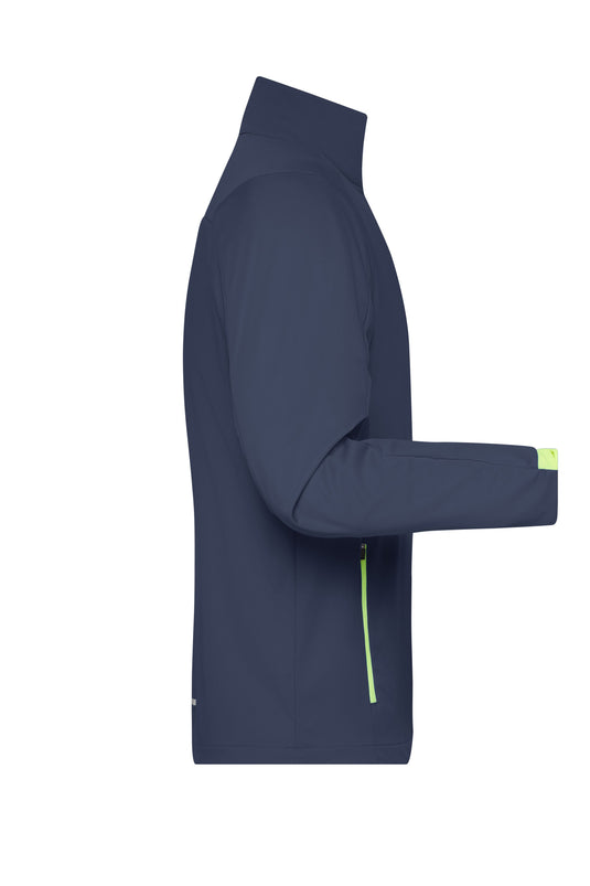 Funktionelle Softshell-Jacke für Sport, Freizeit und Promotion Herren - JN1126