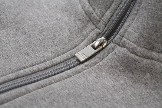 Sweat-Jacke mit Stehkragen und Reißverschluss - JN836