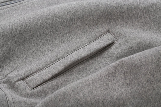 Sweat-Jacke mit Stehkragen und Reißverschluss - JN836