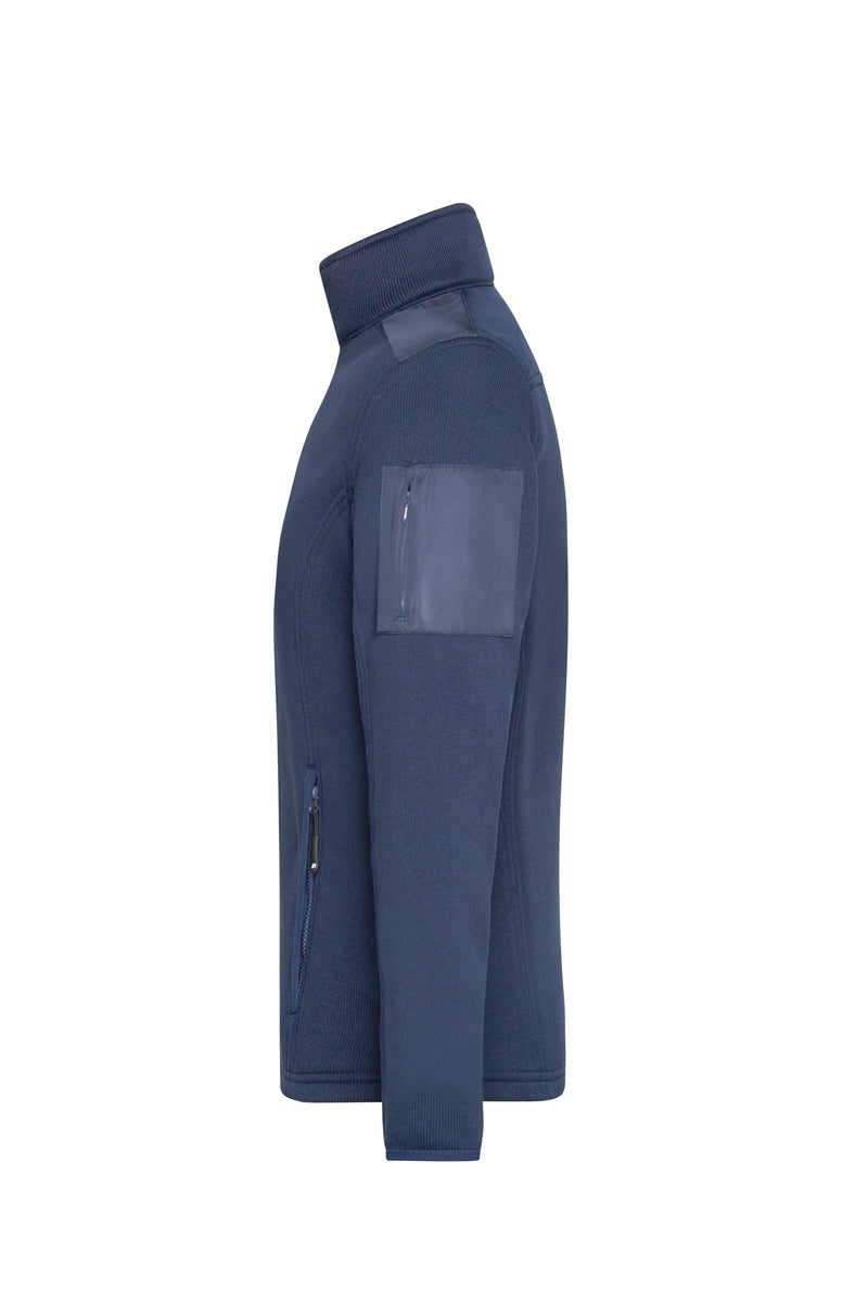 Laden Sie das Bild in Galerie -Viewer, Superweiche, warme Strickfleecejacke - JN591

