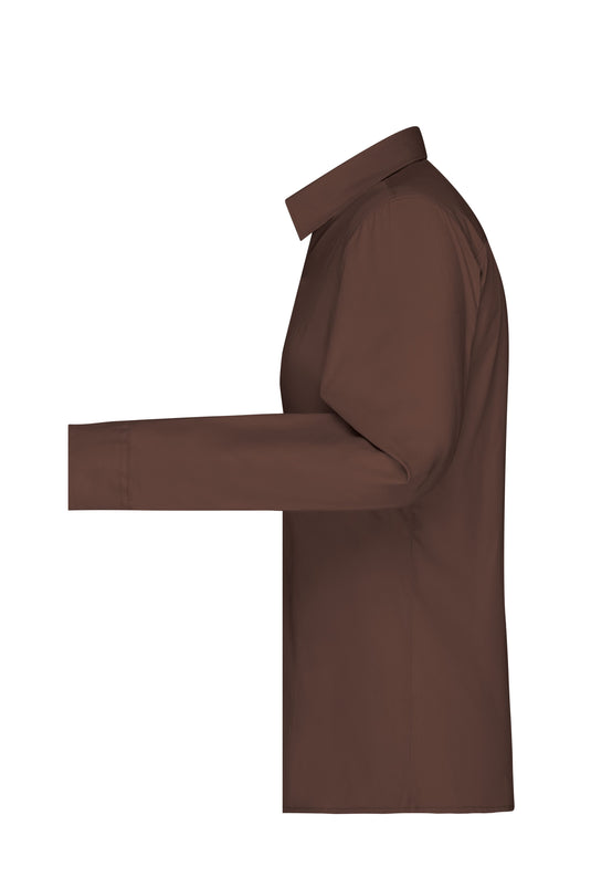 Klassisches Shirt aus pflegeleichtem Mischgewebe - JN677