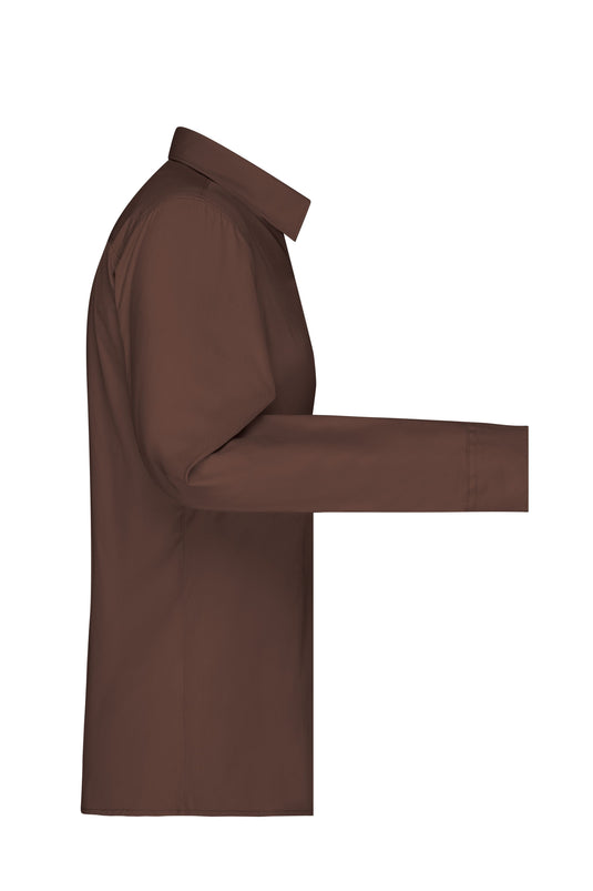 Klassisches Shirt aus pflegeleichtem Mischgewebe - JN677