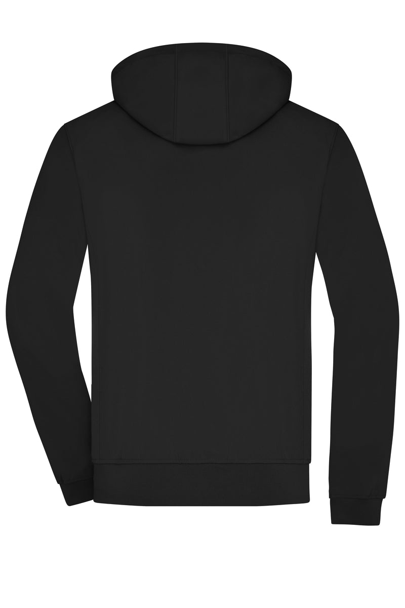 Laden Sie das Bild in Galerie -Viewer, Softshelljacke mit Kapuze im sportlichen Design - JN1146
