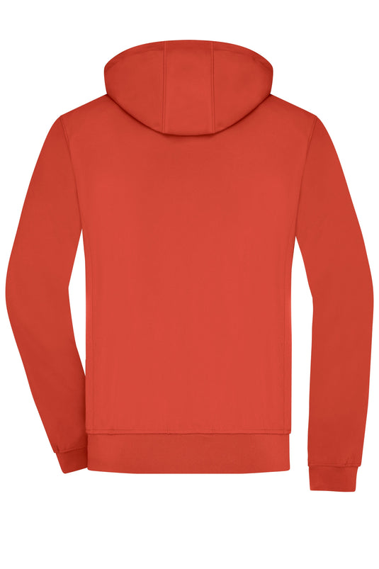 Softshelljacke mit Kapuze im sportlichen Design - JN1146