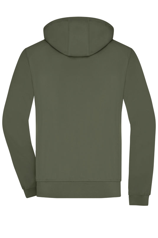 Softshelljacke mit Kapuze im sportlichen Design - JN1146