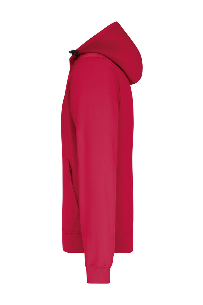 Laden Sie das Bild in Galerie -Viewer, Softshelljacke mit Kapuze im sportlichen Design - JN1146
