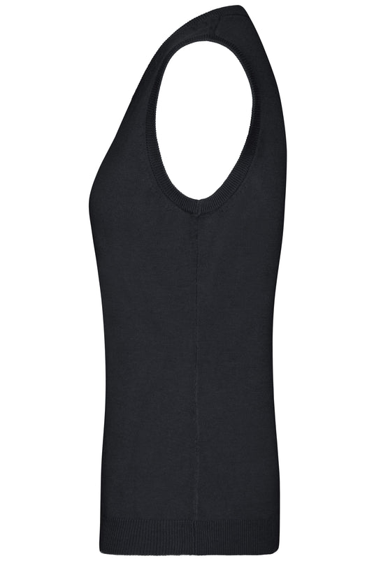Klassischer Baumwoll-Pullunder - Damen - JN656