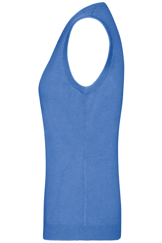 Klassischer Baumwoll-Pullunder - Damen - JN656