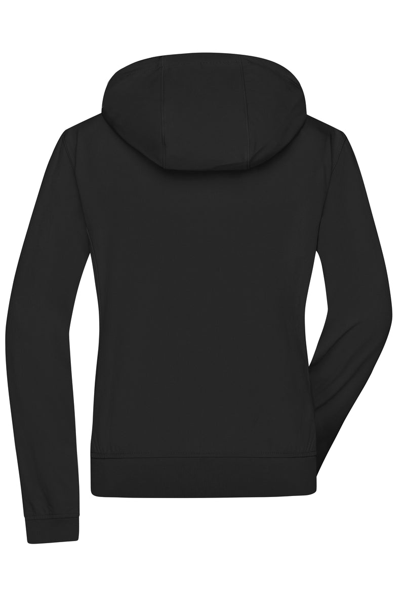 Laden Sie das Bild in Galerie -Viewer, Softshelljacke mit Kapuze im sportlichen Design - JN1145
